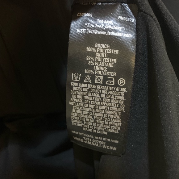 Ted Baker Amaali Lace Appliqué Fit & Flare Dress - Picture 5 of 8